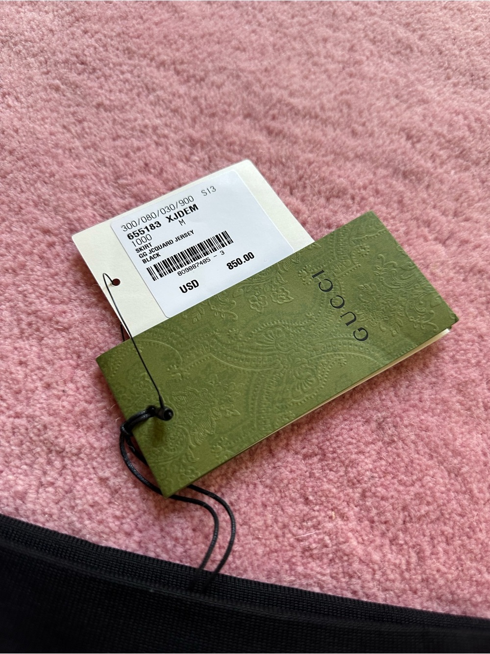 Gucci GG Jacquard Jersey Skirt - Picture 3 of 12